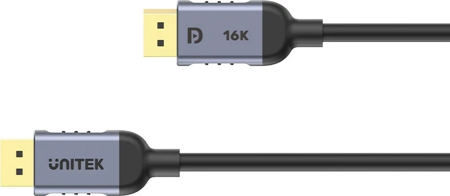 Kabllo DisplayPort UNITEK C1626GY01-1.5M, Gri