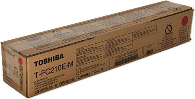 Toner, Toshiba, T-FC210E-M (TFC210EM), rendiment deri 24,000 faqe, magenta