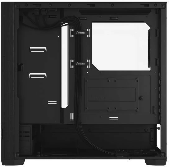 Kasë Fractal Design Pop Silent Black TG Clear Tint, Midi Tower, ATX, xham i temperuar, e zezë