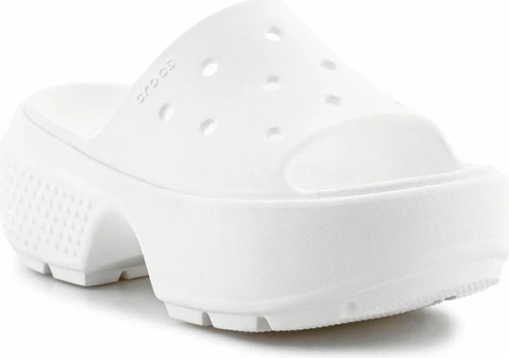 Papuqe Crocs për femra, të bardha [Madhësia: 39 - 40]