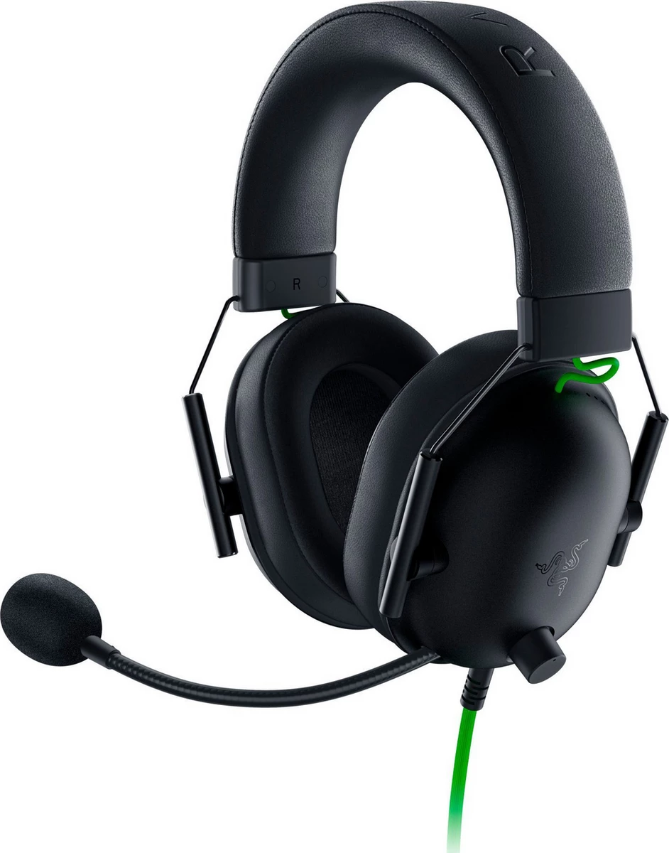 Kufje gaming Razer BlackShark V2 X RZ04-04570100-R3M1, me mikrofon, over-ear, me kabllo, e zezë