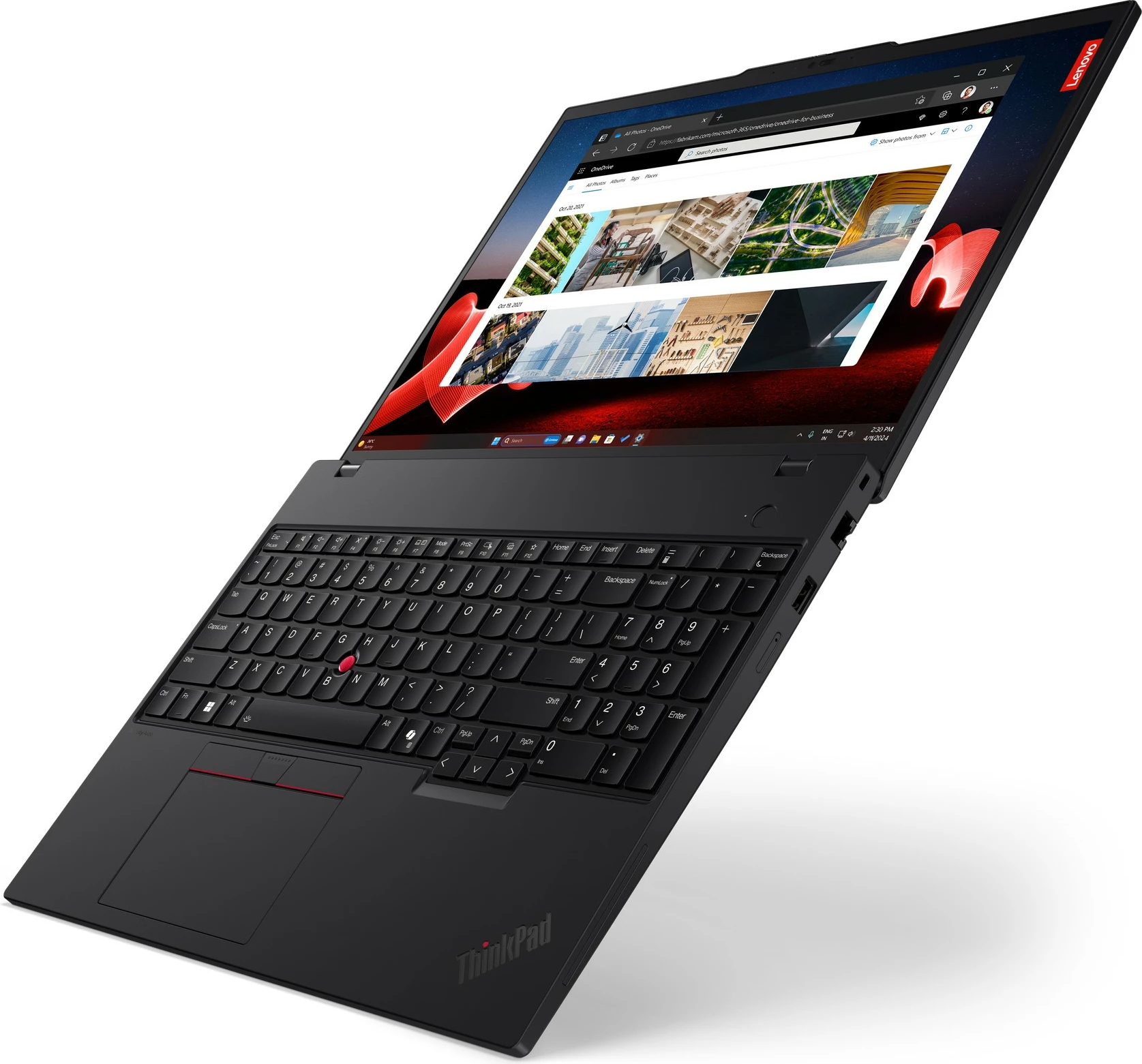 Laptop Lenovo ThinkPad T16 Gen 3, Intel Core Ultra 5, 16 GB RAM, 512 GB SSD, Ekran 16", Ngjyrë e zezë