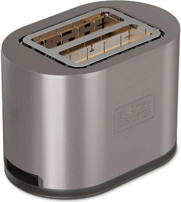 Toaster BLACK+DECKER BXTOA901E, 900W, Argjendtë