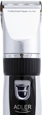 Makinë rroje MESKO MS 2843, trimer për flokë dhe qime kafshësh, LCD, 35 W, 0.8–14 mm, USB, 2 bateri, bardhë/zi