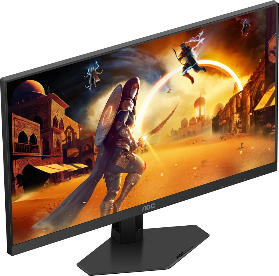 Monitor gaming AOC 24G4HRE, 23.8", Full HD, LED, i zi/kuq