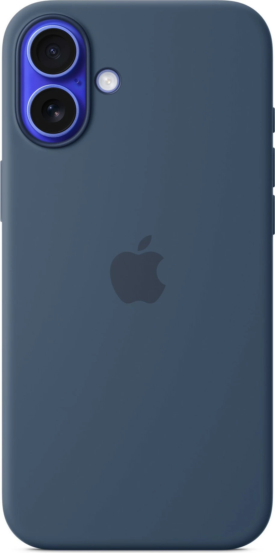 Apple iPhone 16 Plus Silicone Case with MagSafe, Denim
