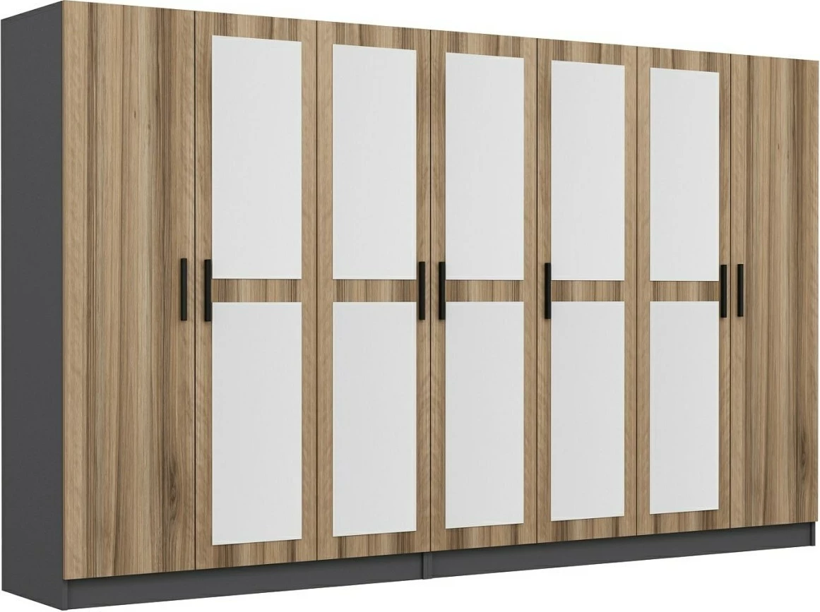 Dollap Skye Decor, ngjyrë dore, 315x190x52cm