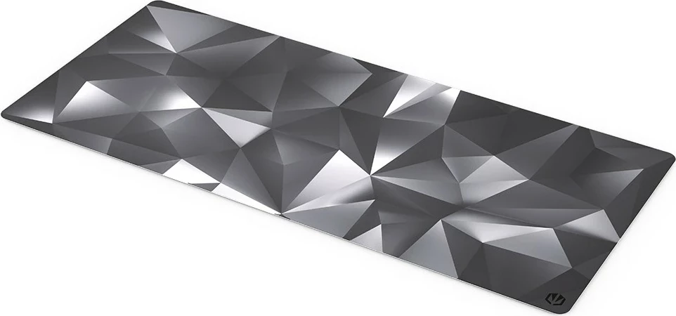 Mauspad Endorfy Crystal Black XL, për lojtarë, ngjyrë bardhë e zi