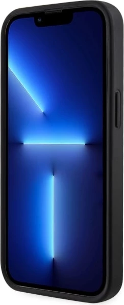 Mbështjellës Guess GUHMP14SHGCFSEK për iPhone 14 6.1", G Cube Stripes MagSafe, i zi