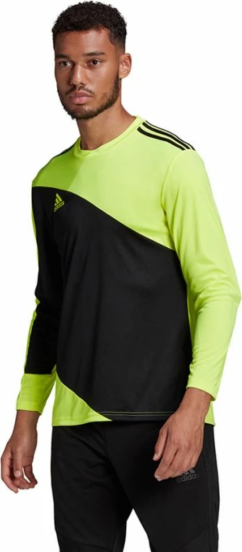 Fanellë portieri adidas për meshkuj, e zezë dhe jeshile