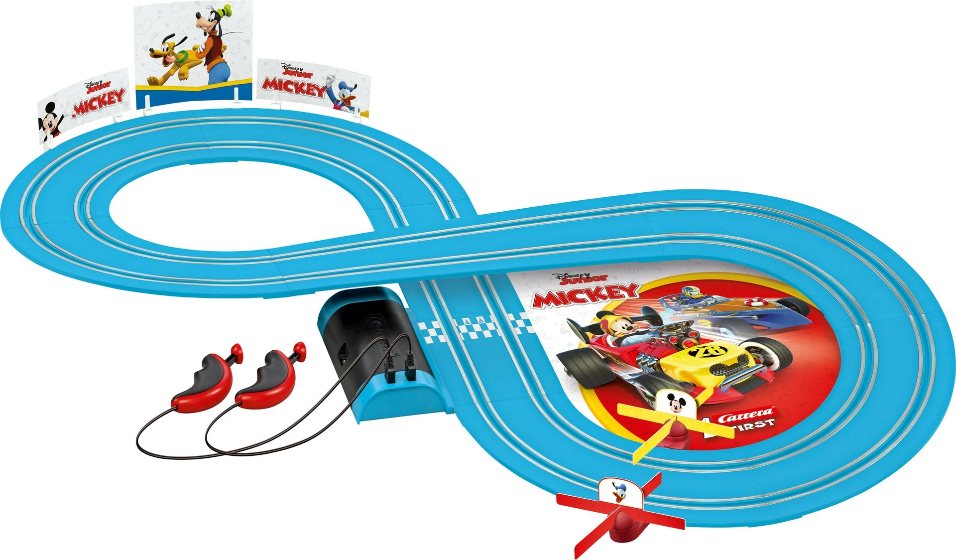 Set garash Carrera Mickey's Fun Race, shumëngjyrësh