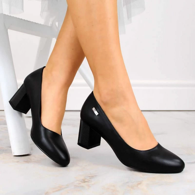 Këpucë Sergio Leone femra, të zeza