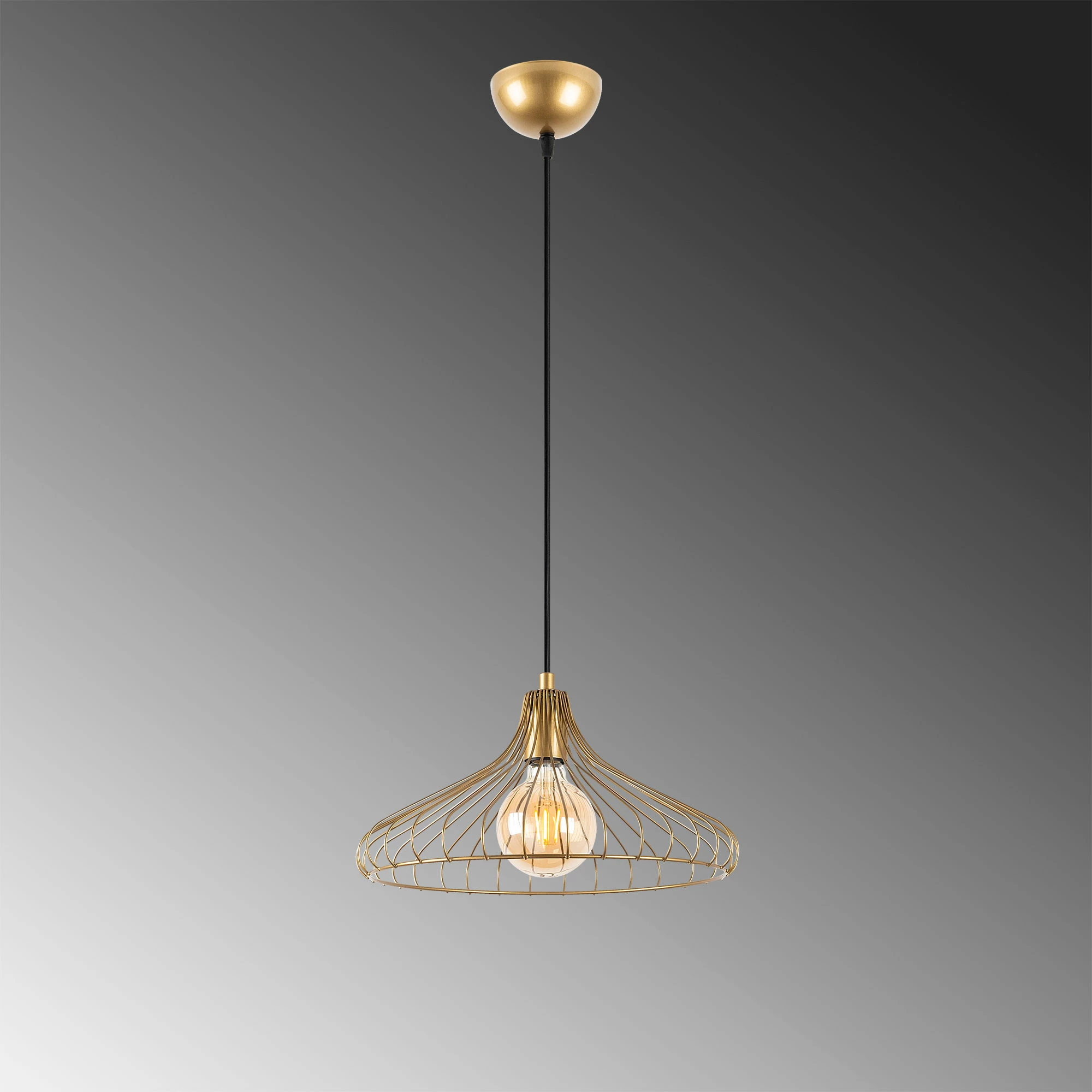 Llambë tavani Opviq, ngjyrë ari me shkëlqim, DEPAY-11251