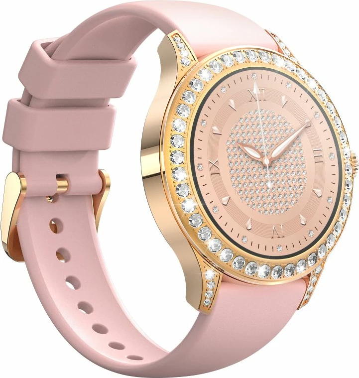 Smartwatch për femra VELTORI, rozë