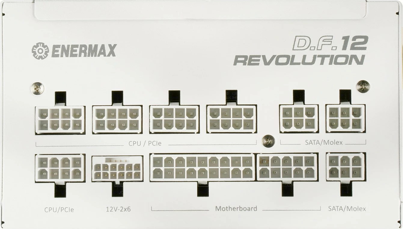Furnizues energjie Enermax Revolution D.F.12 ETV850G-W, 850W, 80 PLUS Gold, ATX 3.1, i bardhë