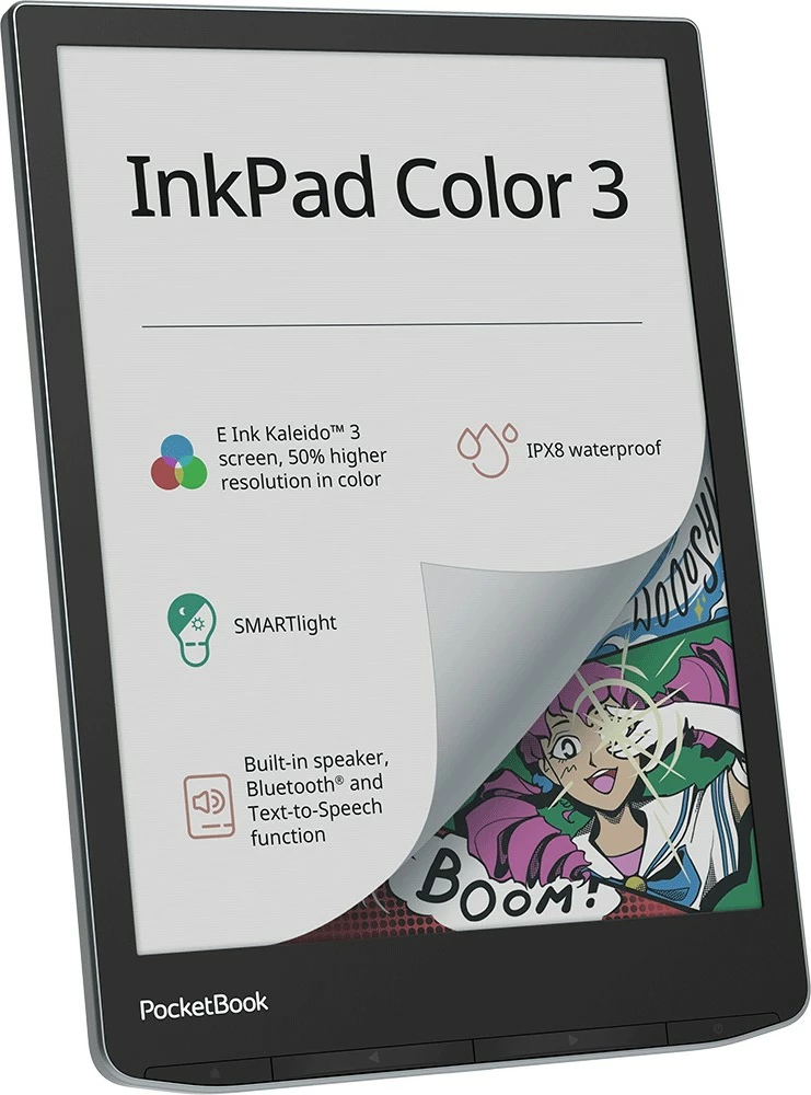 Lexues elektronik PocketBook InkPad Color 3, 32GB, gri
