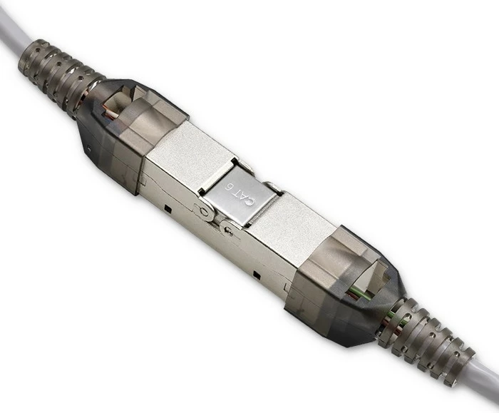 Konektor RJ-45 STP pa vegla Qoltec 54540, CAT6, për rrjet, i mbrojtur