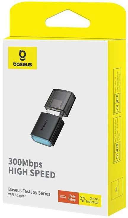 Adapter WiFi Baseus FastJoy, 300Mbps, USB-A, i zi