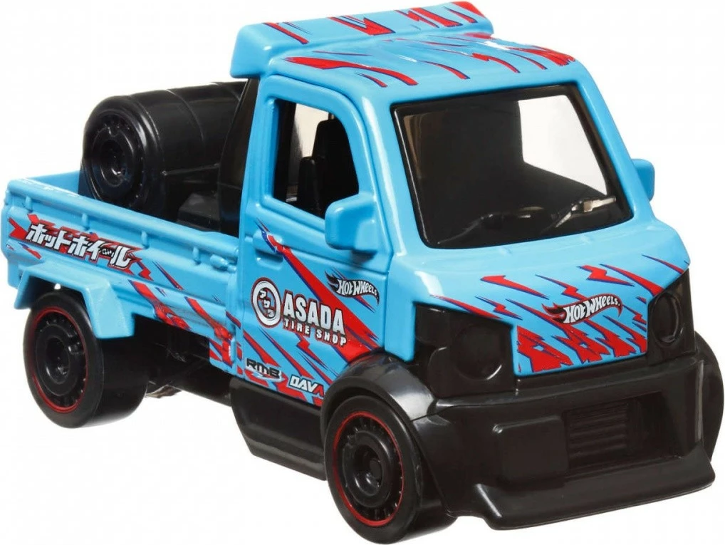 Veture lodër Hot Wheels Pull-back Speeders Muscle and Blown, 1:43, Metal, Mix