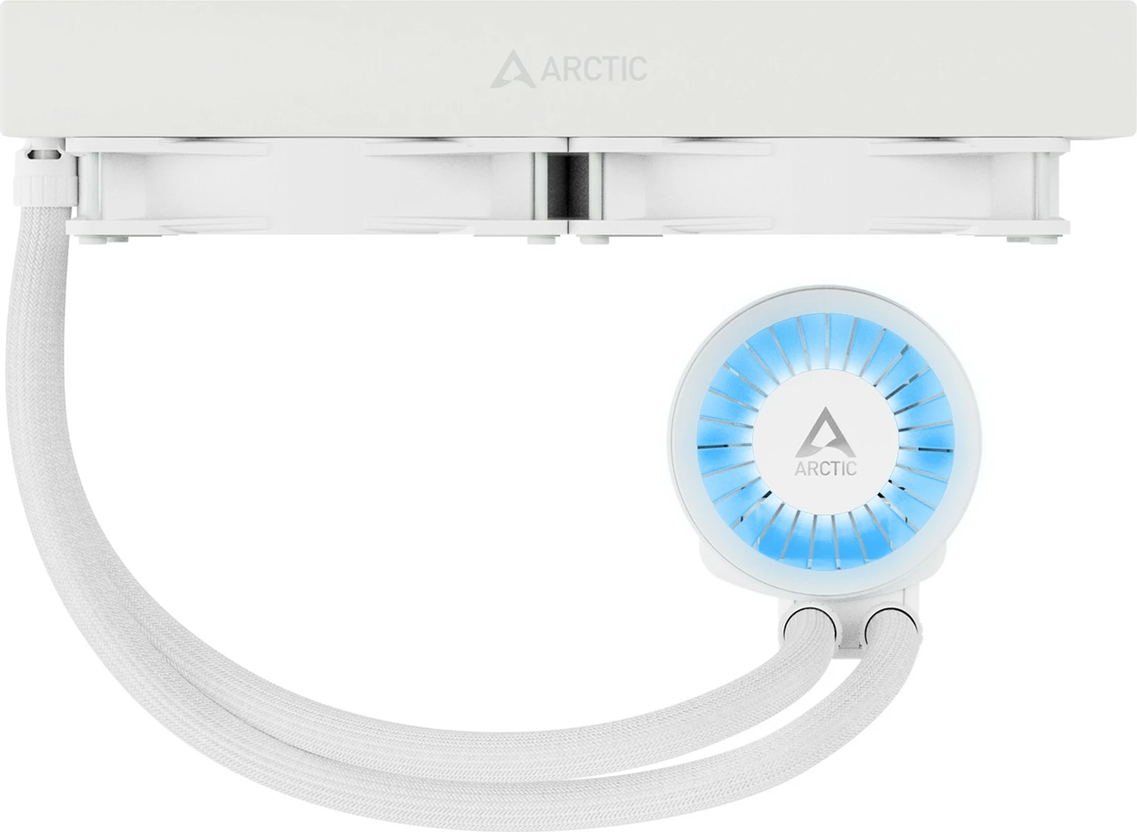 Ftohës uji ARCTIC Liquid Freezer III 280 A-RGB, 14 cm, 69.9 cfm, i bardhë