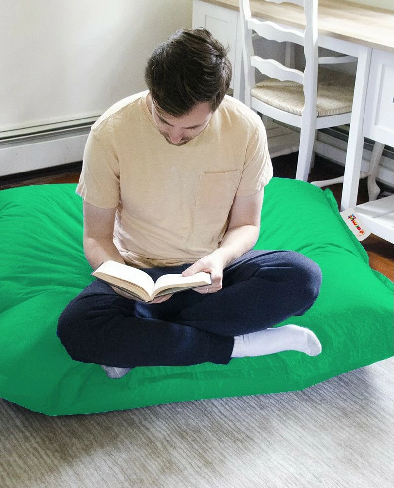 Jastëk kopshti, bean bag, jeshil, Atelier del Sofa, 100x100cm