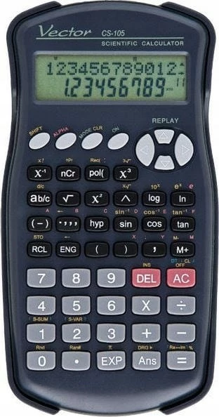 Kalkulator shkencor Vector KAV CS-105, 240 funksione, i zi
