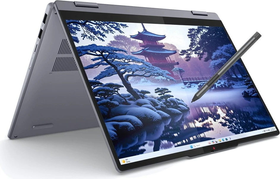 Laptop Lenovo IdeaPad 5 2-in-1 14IRH9, Intel Core i5-13420H, 16GB RAM, 512GB SSD, 14" OLED Touch, Luna Grey