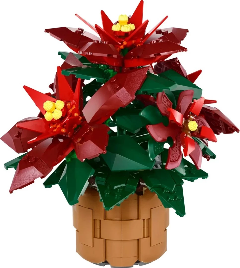 Set LEGO ICONS 10370 Poinsettia