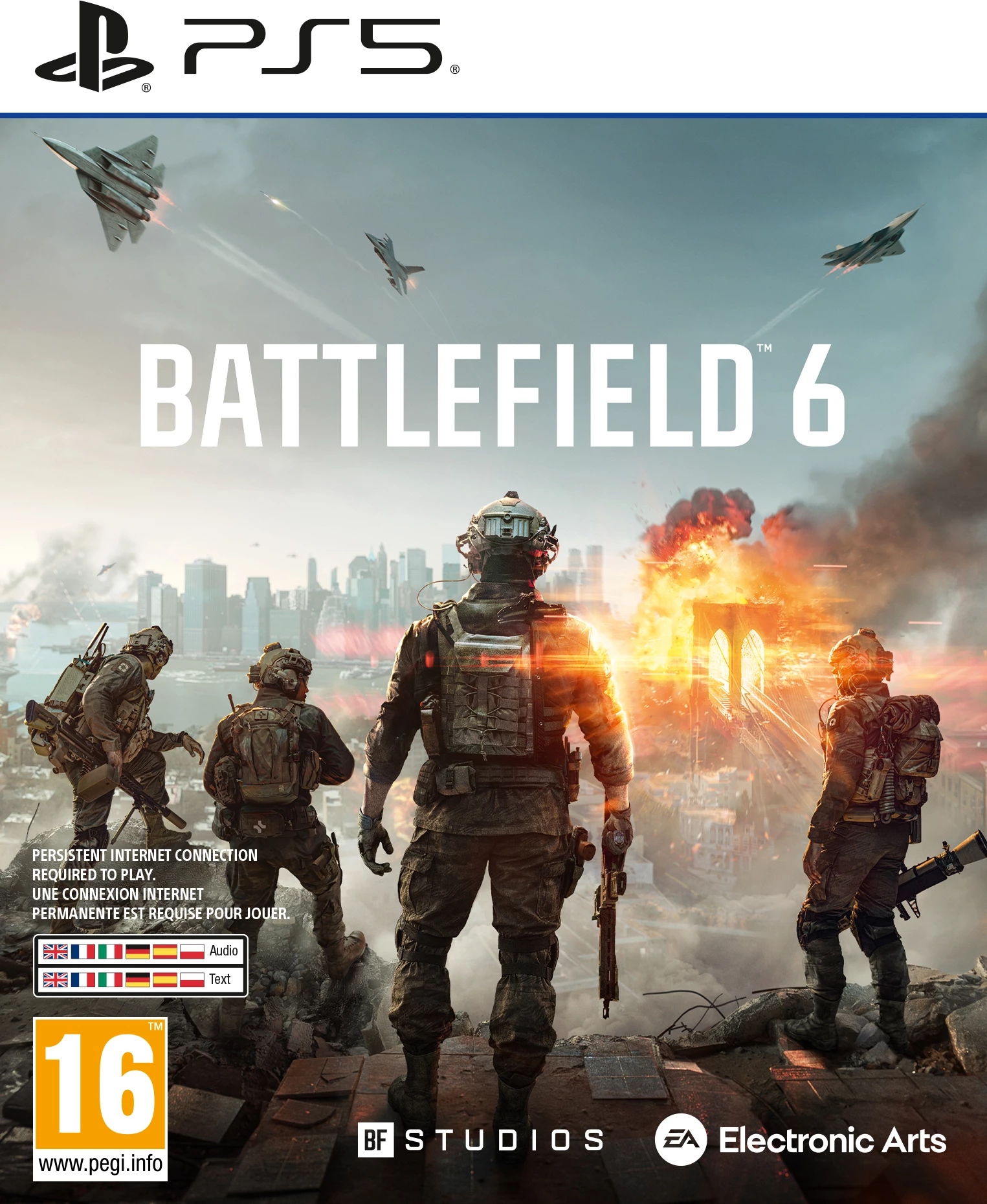 Lojë PS5 Electronic Arts Battlefield 6, PEGI 16
