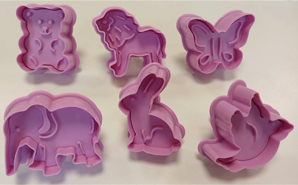 Masë modelimi Epee Misiolina, 60g, me formë, e kuqe