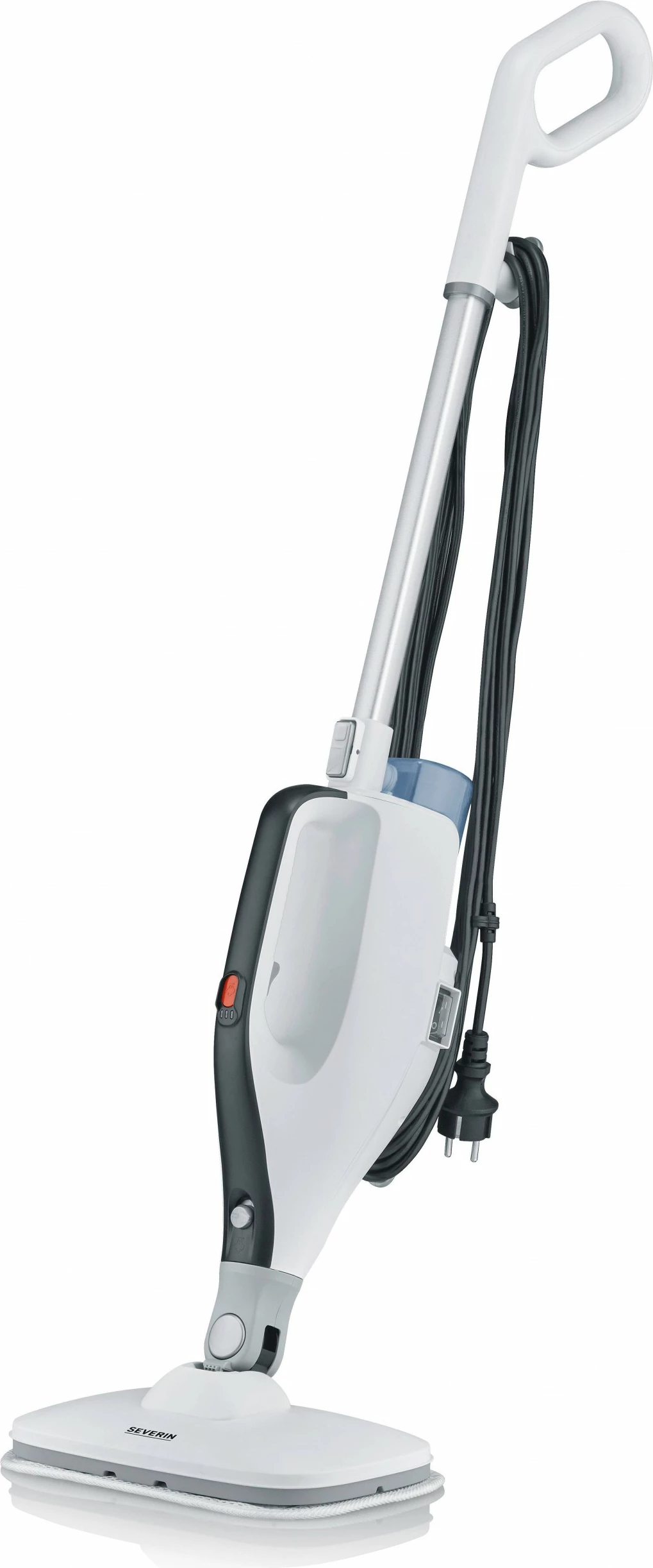 Fshesë elektrike Severin SC 7145, pa qese, bardhë, pastrim i thatë dhe i lagësht
