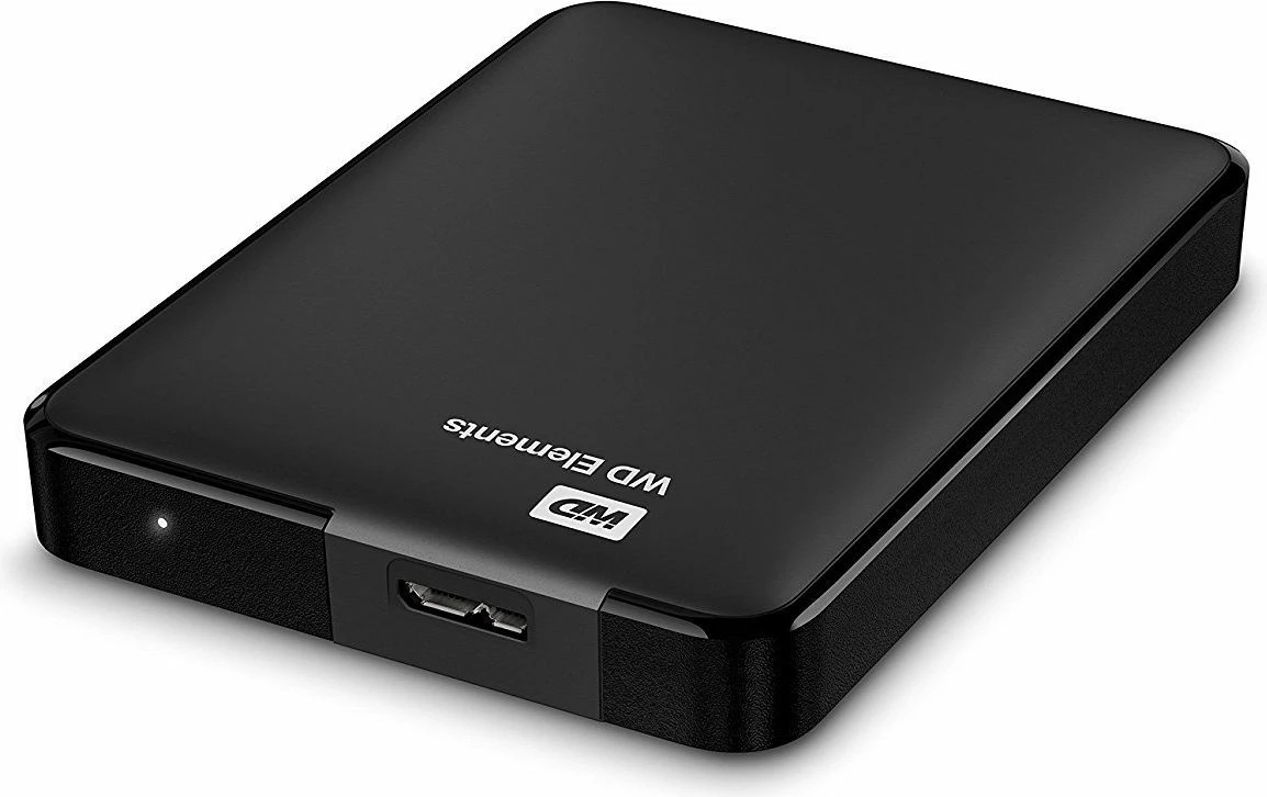 Hard disk i jashtëm WD Elements Portable WDBU6Y0040BBK-WESN 4TB USB 3.0 2.5", zi dhe bardhë