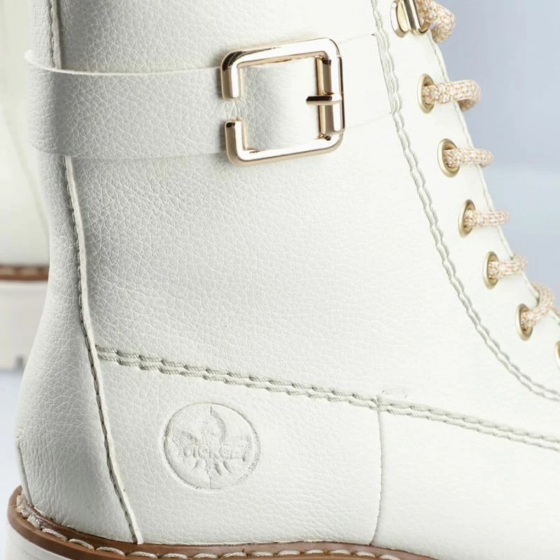 Këpucë femra Rieker, të bardha