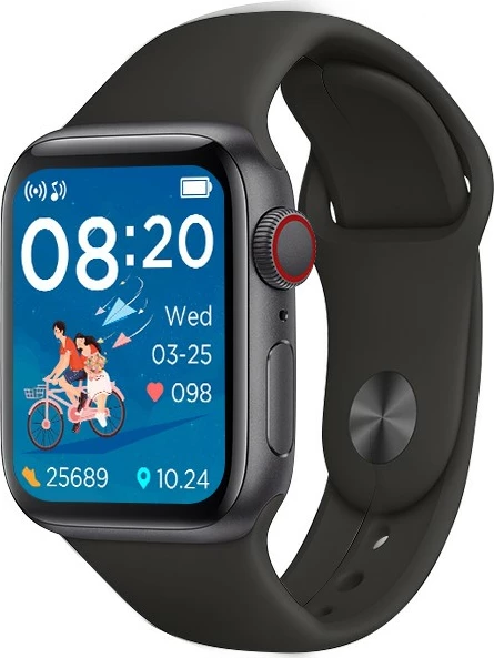 Smartwatch Tracer TW7-BK FUN, 1.83", Bluetooth, IP65, e zezë
