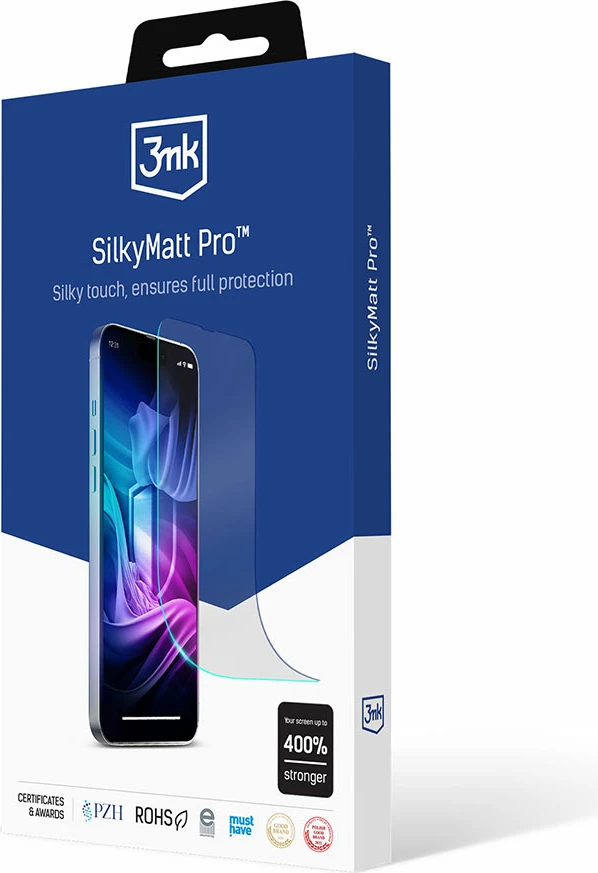 Mbështjellës ekranit 3mk SilkyMatt Pro për Xiaomi Redmi Note 12 Pro+, Transparent