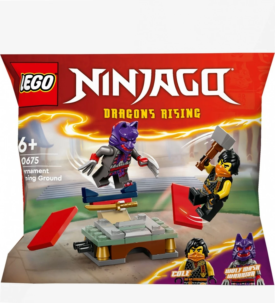 Set LEGO Ninjago 30675 Tournament Training Ground, 49 pjesë, për fëmijë