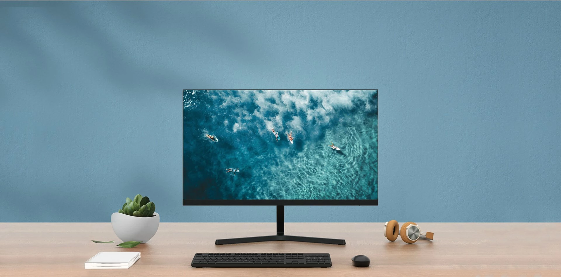 Monitor Xiaomi 1C LED 23.8", Full HD, E zezë