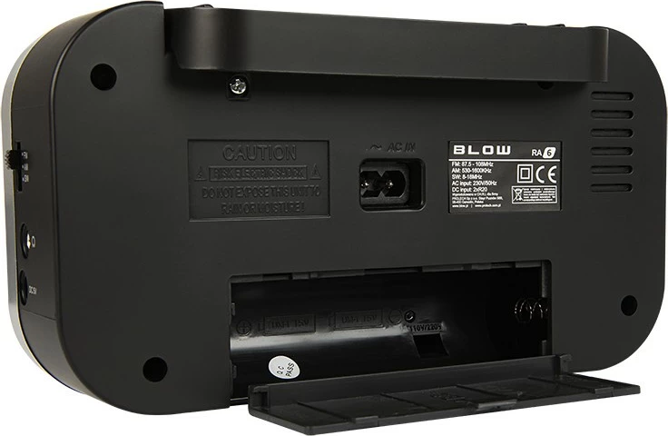 Radio portabile BLOW RA6, AM/FM, Mono, E zezë