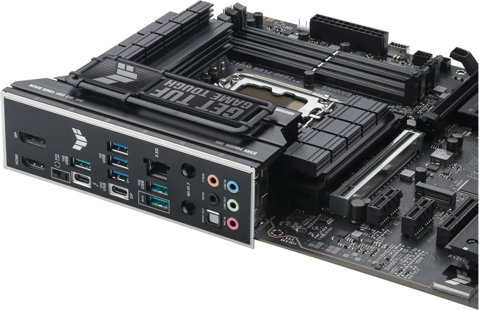 Pllakë amë ASUS TUF GAMING Z890-PLUS WIFI, Socket 1851, ATX, E zezë