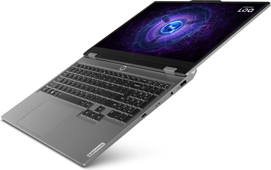 Laptop Lenovo LOQ 15IAX9, 15.6", Intel Core i5-12450HX, 16 GB RAM, 512 GB SSD, NVIDIA RTX 3050, Gri + shpinore
