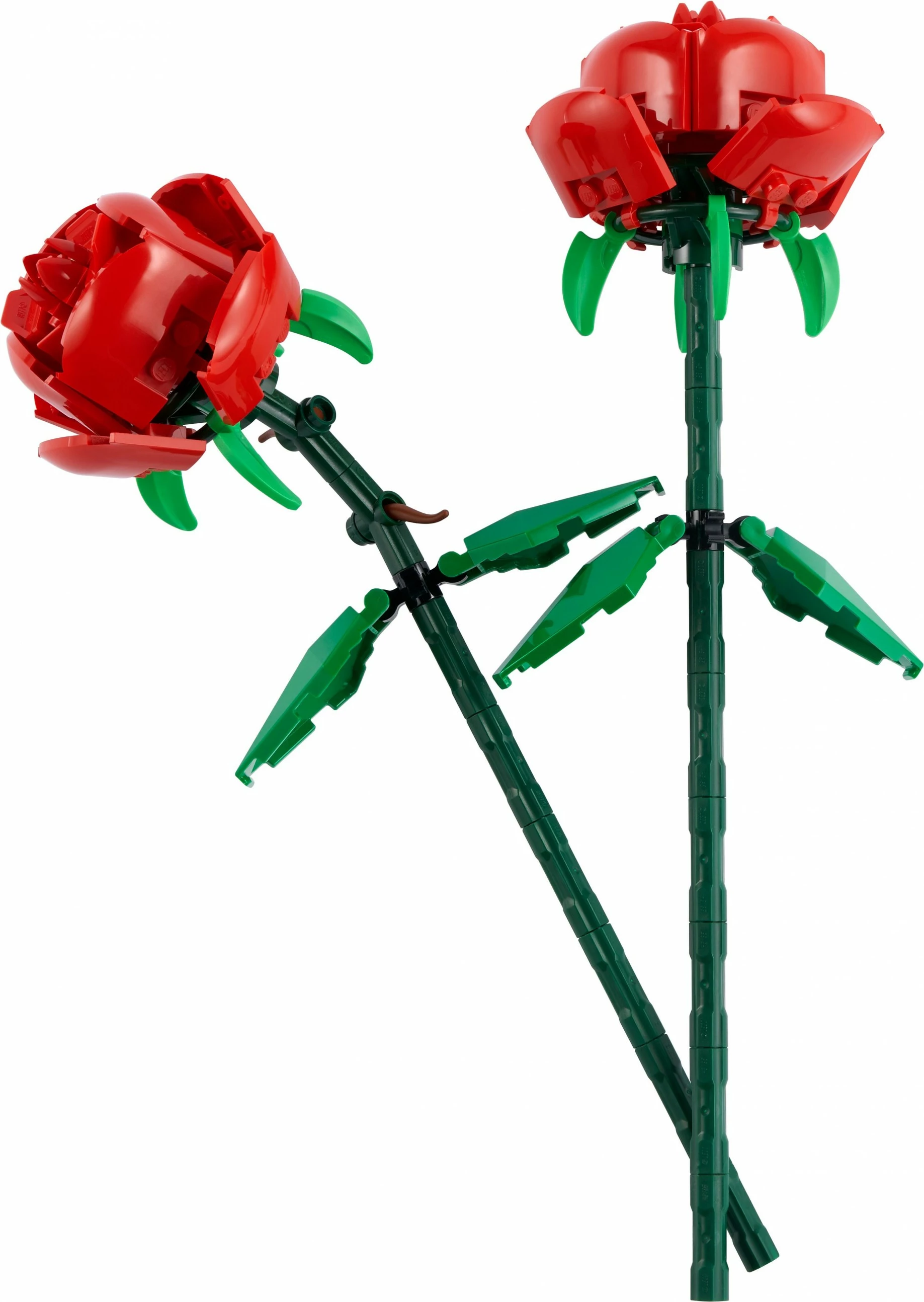 Set ndërtimi LEGO Iconic Roses, 120 pjesë, shumëngjyrëshe