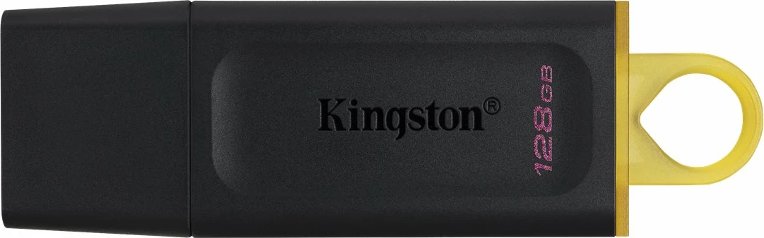 USB Kingston DataTraveler Exodia 128GB, USB 3.2, zi/verdhe