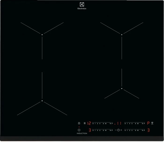 Pllakë induksioni Electrolux CIT61443 Slim H2H, 4 zona, Touch, e zezë