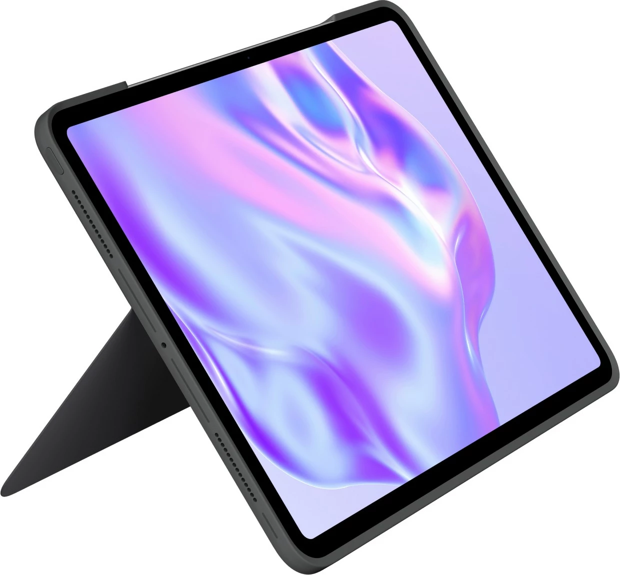 Tastierë me mbështjellës Logitech Combo Touch për iPad Pro 13 M4, QWERTZ, trackpad, grafit