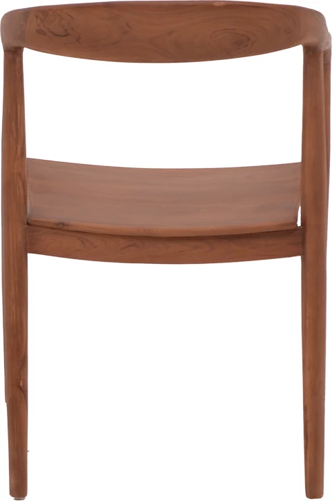 Karrige Zonge, skelet dru tik, ngjyrë arre, 54x57x76cm