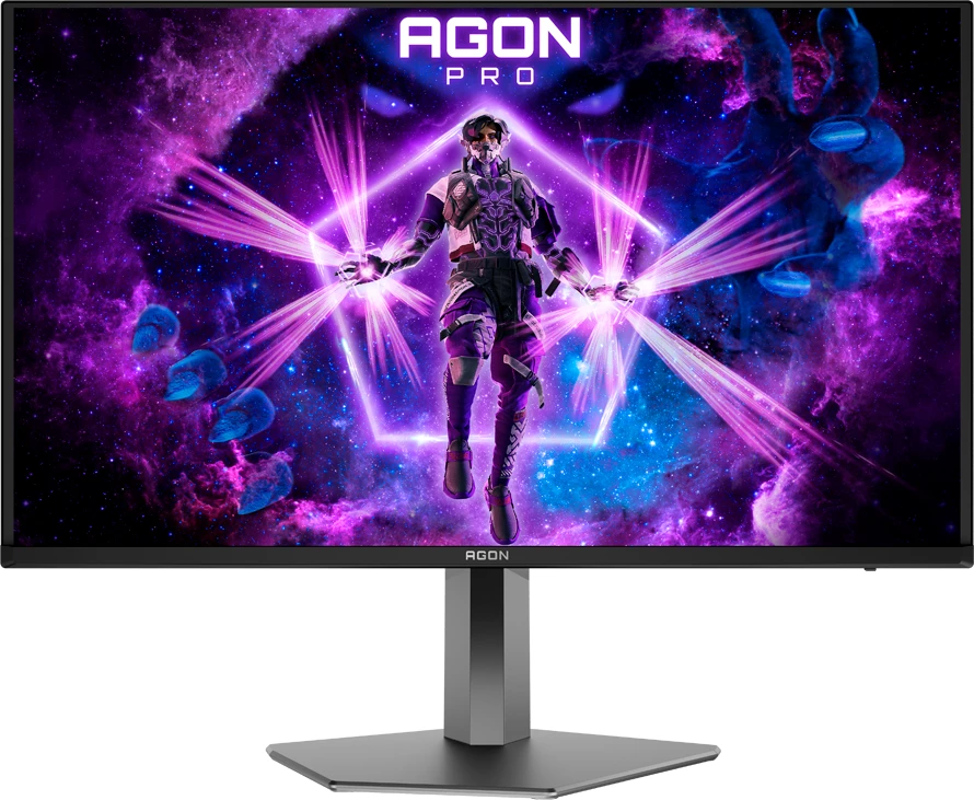 Monitor gaming AOC Agon PRO AG326UD 31.5\" QD-OLED 4K UHD 165Hz 0.03ms HDR400, 2x HDMI 2.1, DP 1.4, USB hub, altoparlantë, zi