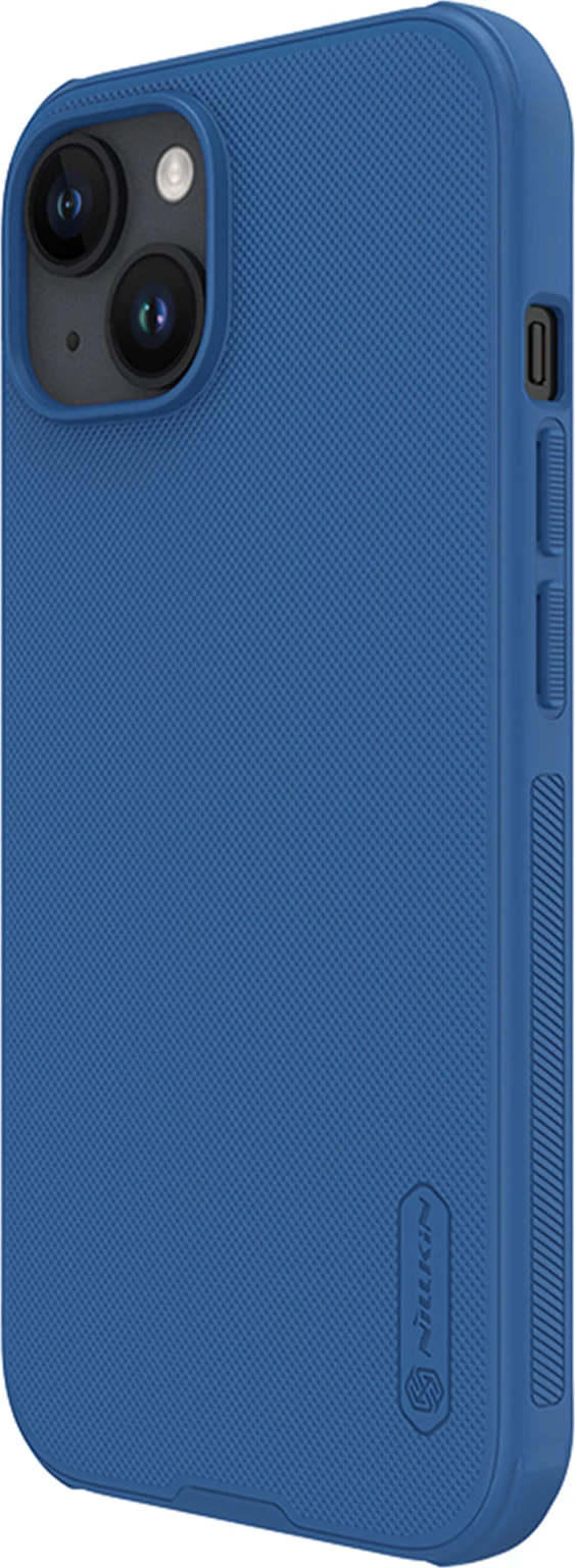 Mbështjellës Nillkin Super Frosted Shield Pro për iPhone 15 Plus, Blu