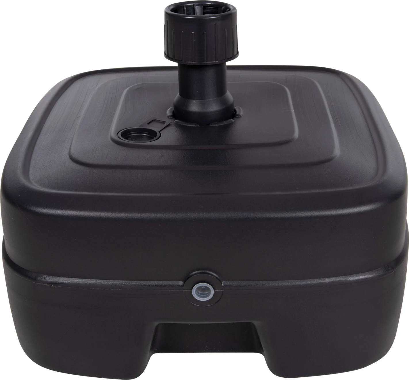 Bazë plastike për ombrellë me rrotë SOLBAS FH6113.02 ngjyrë antracit për shtyllë 33/50mm 46,5x23,5H cm