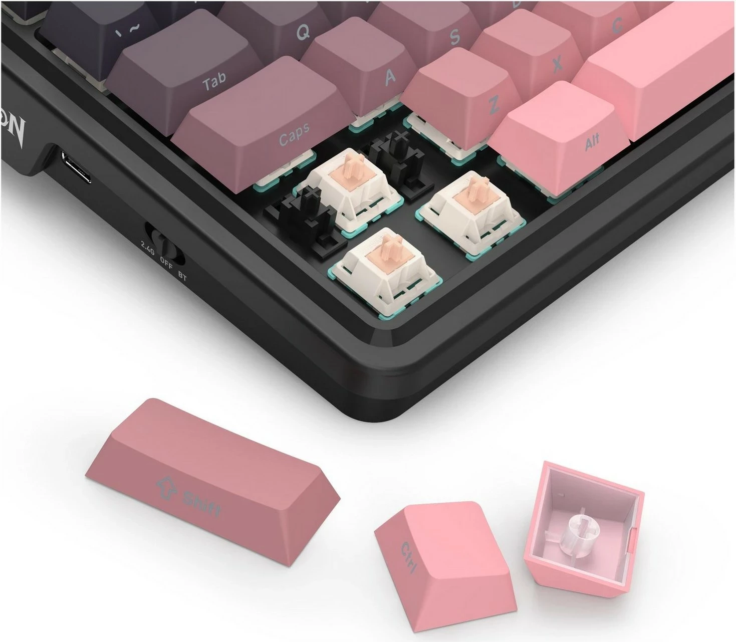 Tastierë Redragon K728SP-RGB-PRO Antonium PRO, RGB, mekanike, e zezë