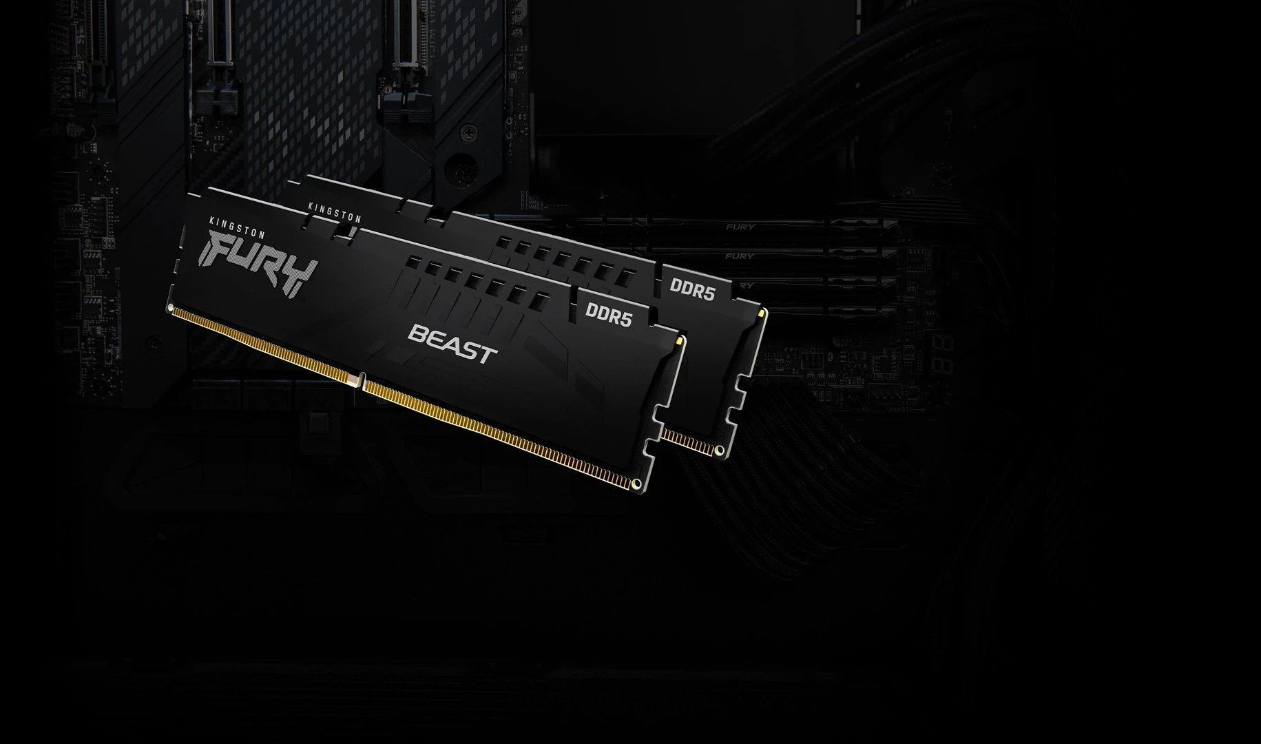 RAM Memorje Kingston FURY 32GB 5200MT/s DDR5 CL40 DIMM Beast Black